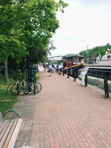 Fairport held their festival right on the canal. Party boats, food stands, and dads-in-socks-and-sandals galore. 