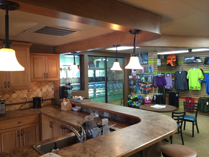 Common area of the Athletic Center