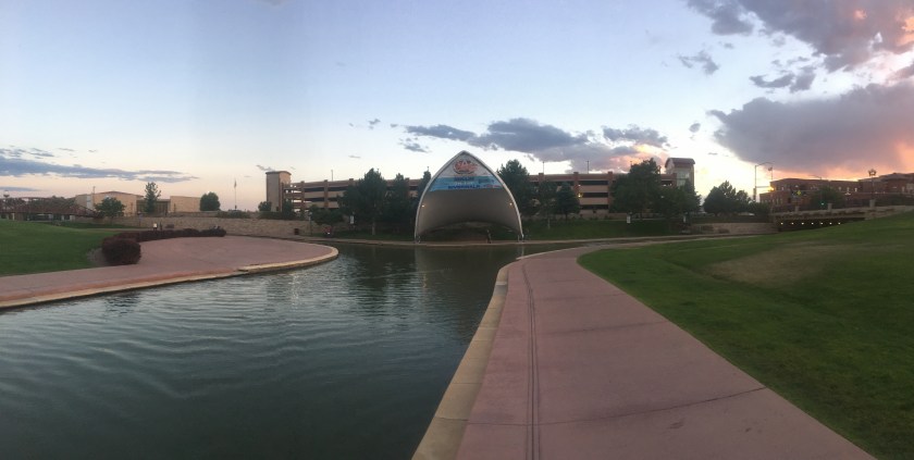 The Pueblo Riverwalk. 