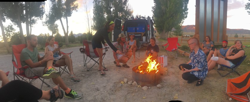 S'mores at camp in Ely, NV. 